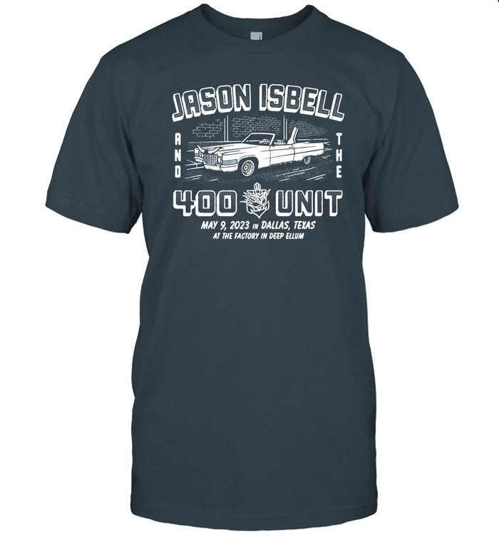 Jason Isbell And The 400 Unit Dallas, TX 2023 T-Shirt