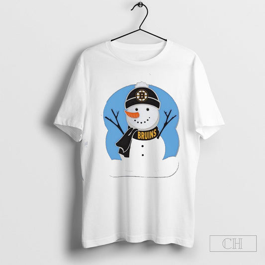 Snowman Boston Bruins Hockey shirt