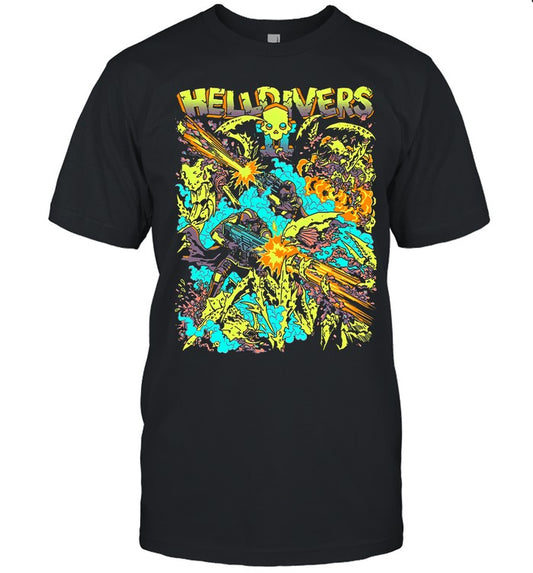 Fangamer Helldivers The Taste Of Freedom T Shirt