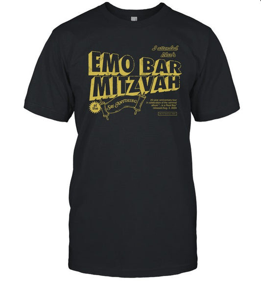 Emo Bar Mitzvah Say Anything T-Shirt