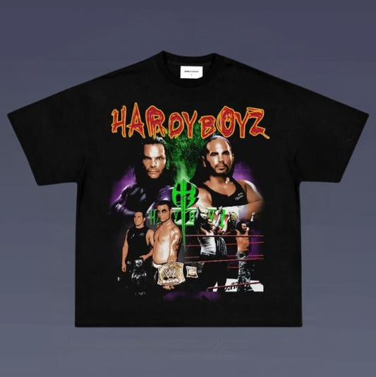 VINTAGE TEE  HARDY BOYZ, Prints Vintage T-Shirt, Wrestler Shirt, WWE Shirt, Vintage Graphic Tee, Unisex T-Shirt, Gift For All Top Menswear Underwear
