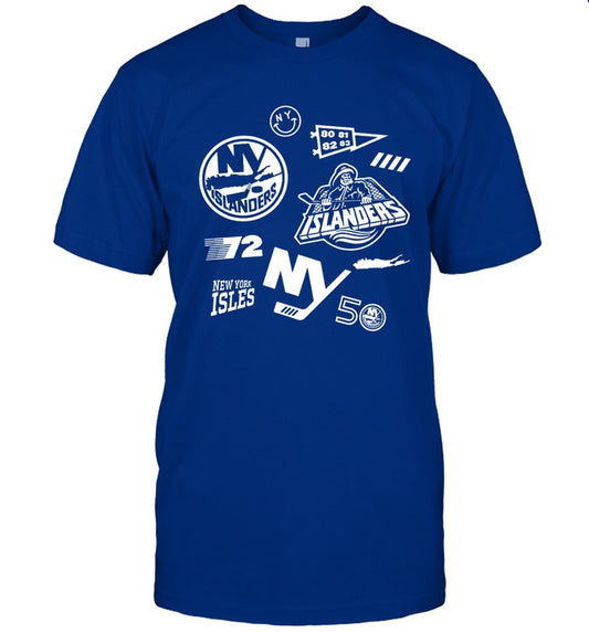 New York Islanders 50th Anniversary Shirt_1