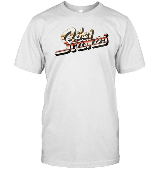 T-Shirt The Strokes Striped Logo 2023 Limited_1