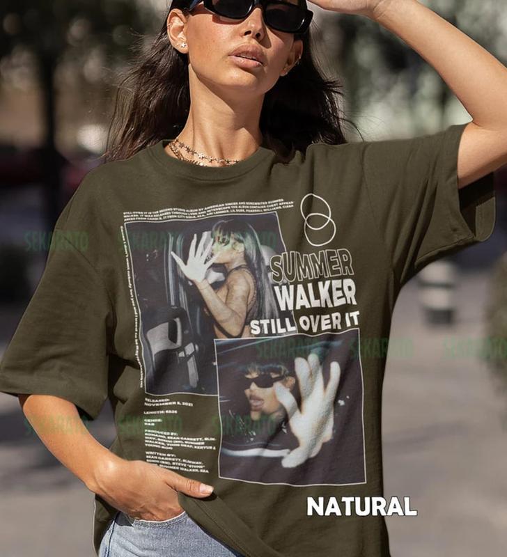 Still Over It - Summer Walker Shirt  Retro Music T-shirt  Summer Walker Music Inspired Sweatshirt  Still Over it Tracklist Tee, Money man, rap hoodie,