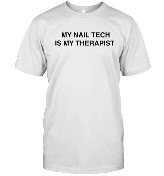 Machine Gun Kelly My Nail Tech Is My Therapist Shirt