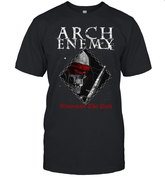 Limited Arch Enemy Illuminate The Path UK & Europe 2024 Tee
