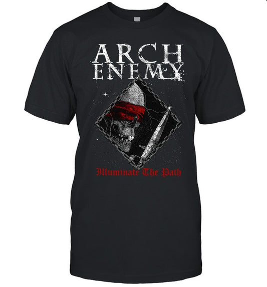 Limited Arch Enemy Illuminate The Path UK & Europe 2024 Tee
