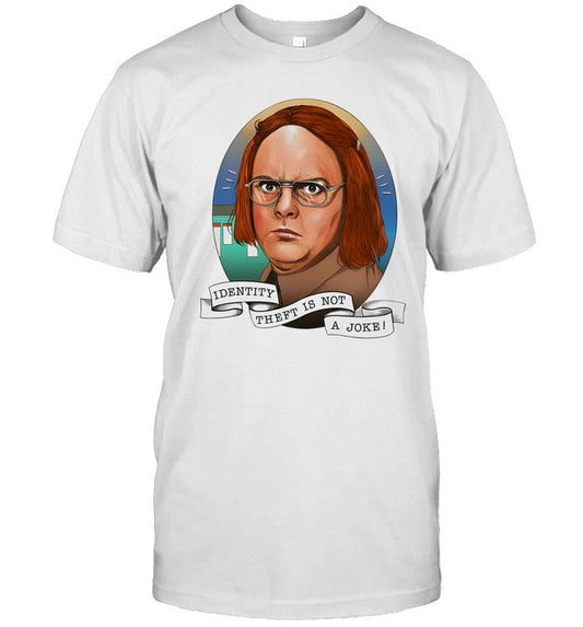 Rainn Wilson identity theft is not a joke shirt
