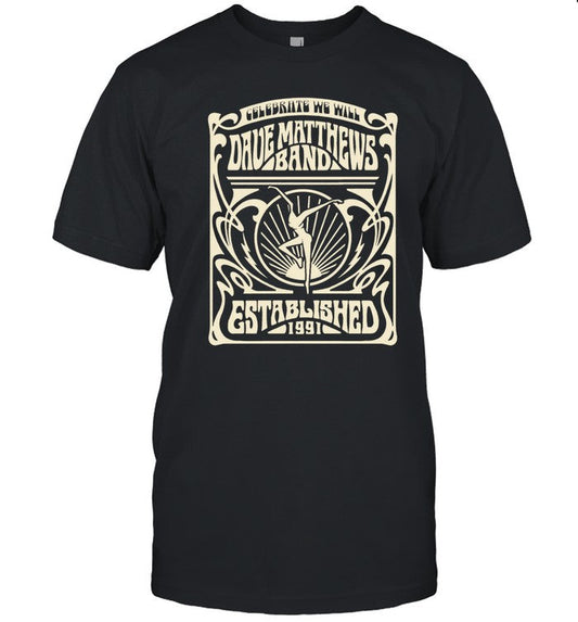 Dave Matthews Band Celebrate We Will Holiday 2024 T-Shirt