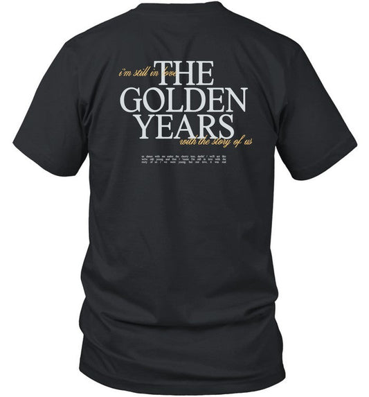 T-Shirt Joshua Bassett The Golden Years Lyric Limited