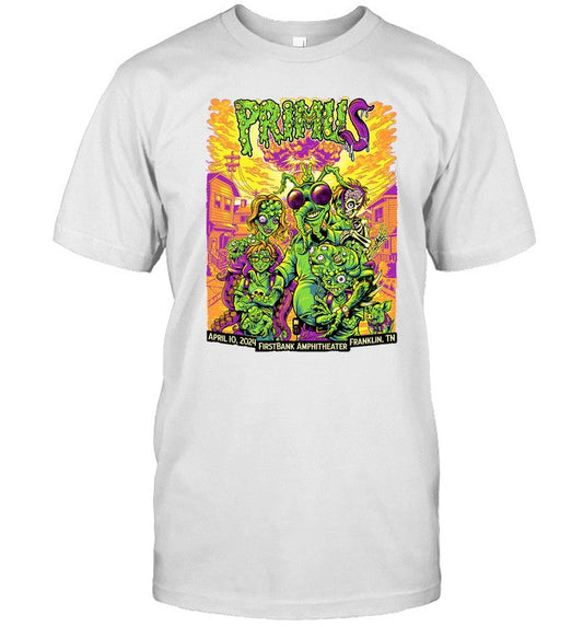 April 10, 2024 Primus FirstBank Amphitheater, Franklin, TN T-Shirt