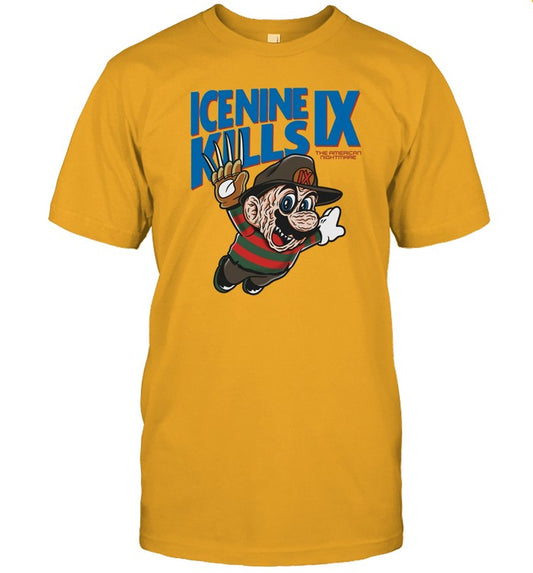 T-Shirt Ice Nine Kills Ix The American Nightmare Super Freddy Limited