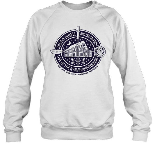 Jason Isbell and the 400 Unit Oct 12-22 2023 Nashville, Tennessee Event Tshirt