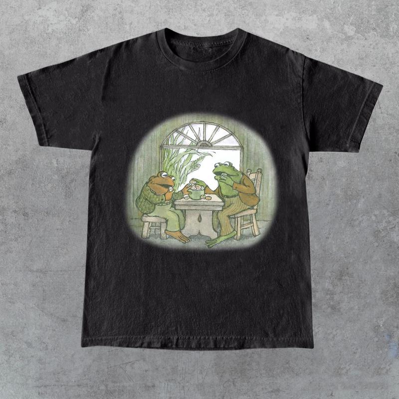 Frog 90s Vintage Graphic Shirt, Nostalgia Toad Tee, Nature Shirt, 2000s funny  Frog T-Shirt, Frog Lovers, Vintage Unisex Adult Cotton Tee