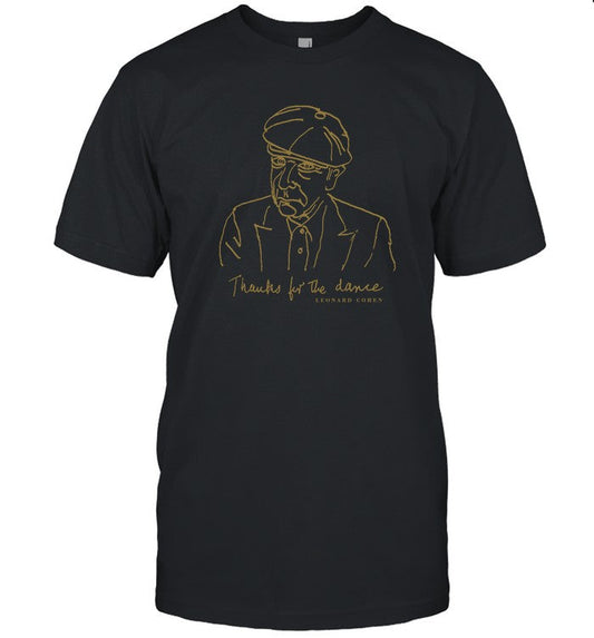 Leonard Cohen Thanks For The Dance Limited Shirt