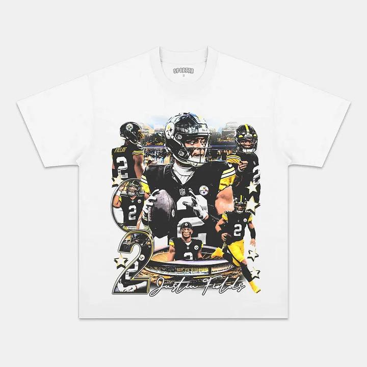JUSTIN FIELDS - STEE  VINTAGE TEE GRAPHIC T-SHIRT  GIFT FOR FANLERS TEE  VINTAGE TEE GRAPHIC T-SHIRT SWEATSHIRT HOODIE GIFT FOR FAN