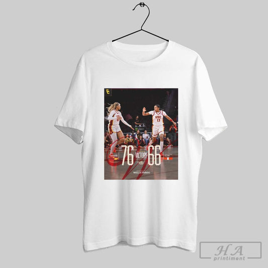 Rayah Marshall Okikiola Iriafen Victory Usc Trojans 76 66 Illinois Fighting Illini The Place To Be Senior Day Dub Poster T Shirt