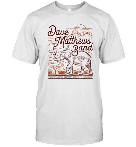 Dave Matthews Band Reteti Elephant Sanctuary Limited T-Shirt