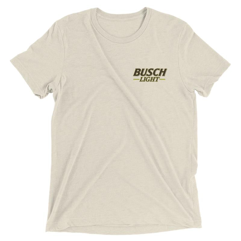 BUSCH LIGHT, BUSCH LIGHT FISHING LARGEMOUTH BASS T-SHIRT, For Men, For Women,  Casual Graphic Round Neck T-shirt for Summer, Fashion Men's Top for Dai