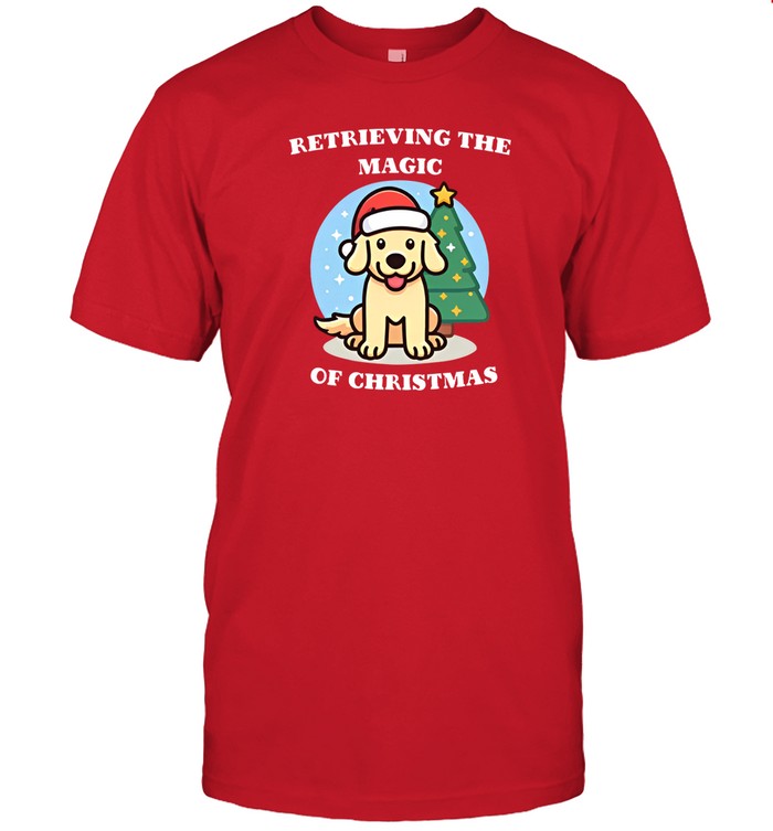 Retriever The Magic Of Christmas Shirt