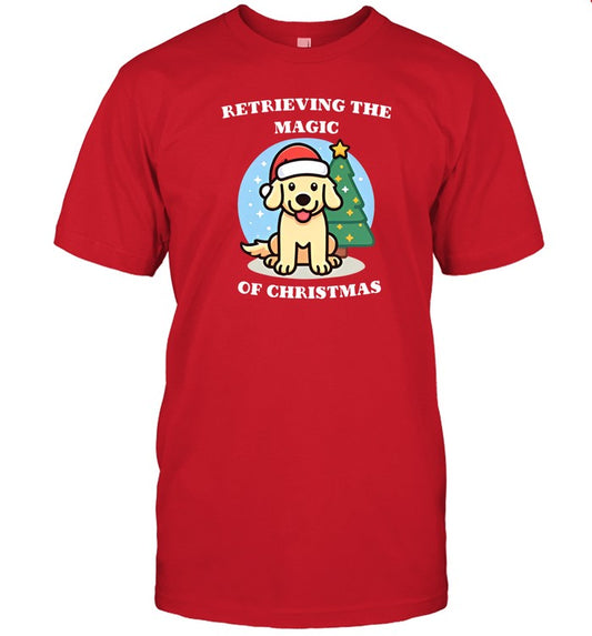 Retriever The Magic Of Christmas Shirt