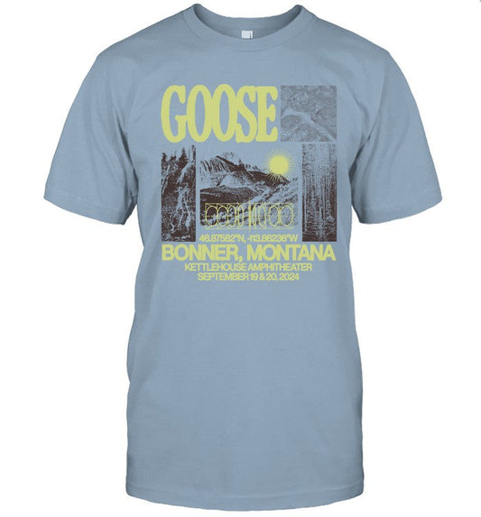 T-Shirt Goose KettleHouse Amphitheater Bonner, MT September 19 & 20, 2024