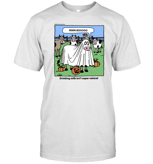 Online Ceramics Drinking Milk Isn't Super Natural Shirt