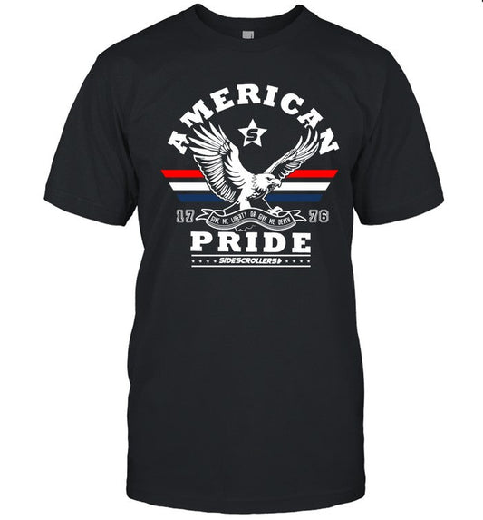Side Scroller Podcast American Pride T-Shirts
