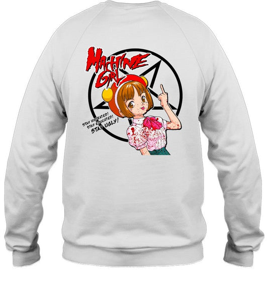 Machine Girl Stay Hydrated Stay Educated Stay Ugly Shirt New