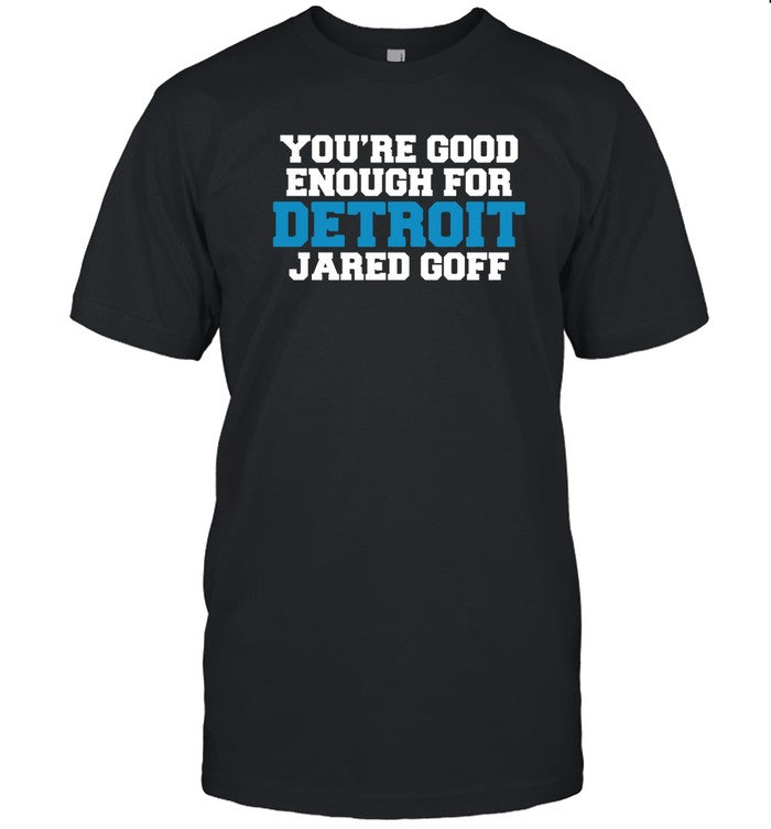 T-Shirts Bussin' With The Boys Detroit Jared Goff Limited