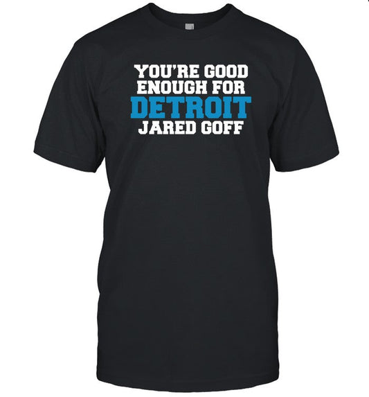 T-Shirts Bussin' With The Boys Detroit Jared Goff Limited