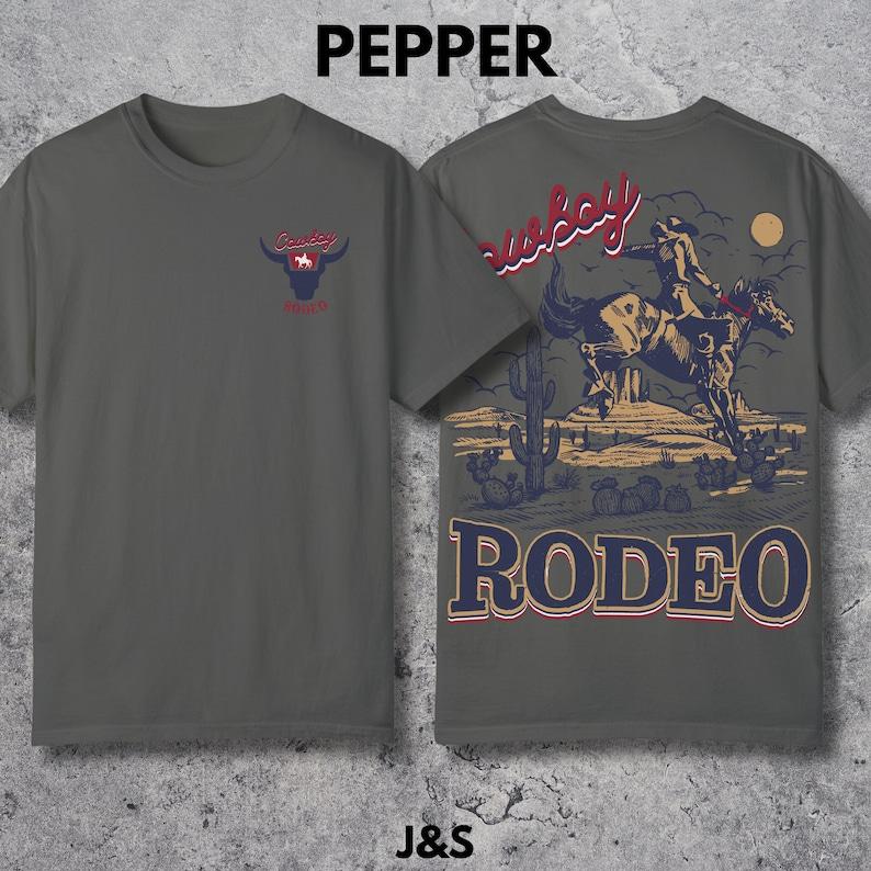 Cowboy Rodeo Vintage Graphic T-Shirt, Retro Cowboy Shirt, Oversized Rodeo T-Shirt, Vintage  T-shirt, sweater and Hoodie 2 sides