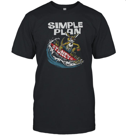 Simple Plan Apr 13-18 2024 Hordern Pavilion Shirt