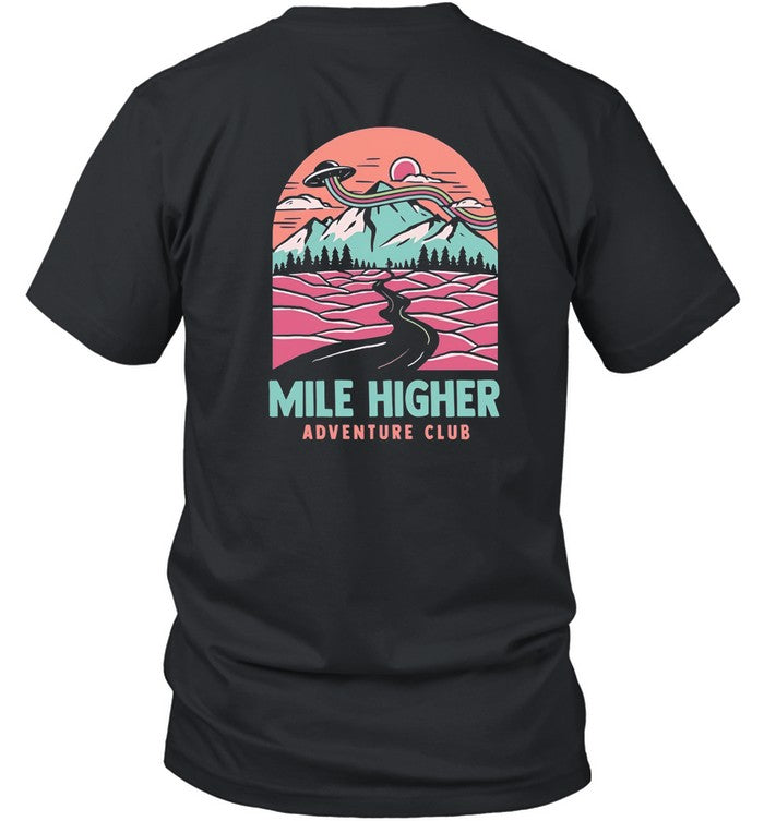 Mile Higher Adventure Club T Shirt