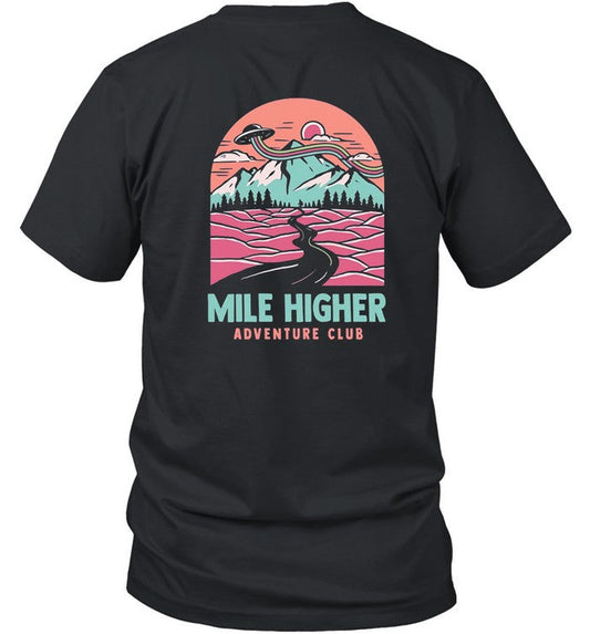 Mile Higher Adventure Club T Shirt