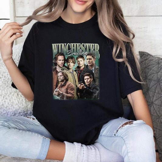 Winchester Brother T Shirt, Sam T Shirt, Winchester T Shirt , Gift For Woman and Man Unisex T-Shirt Sweatshirt Hoodie