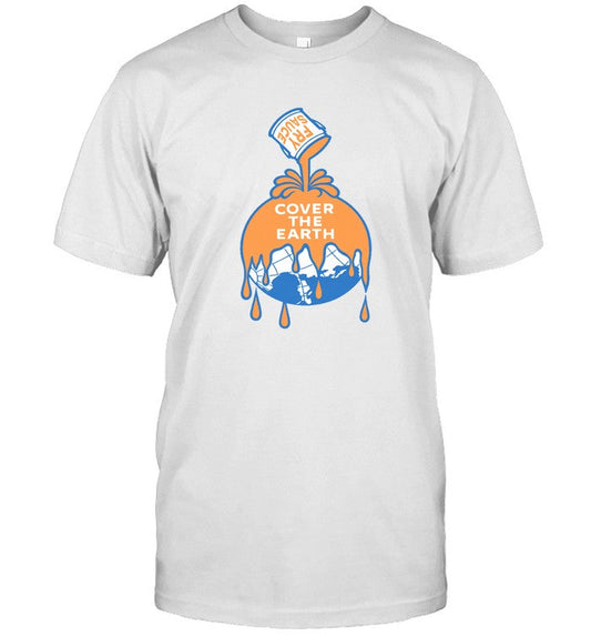 Limited Crown Burger Fry Sauce Cover The Earth SHirt