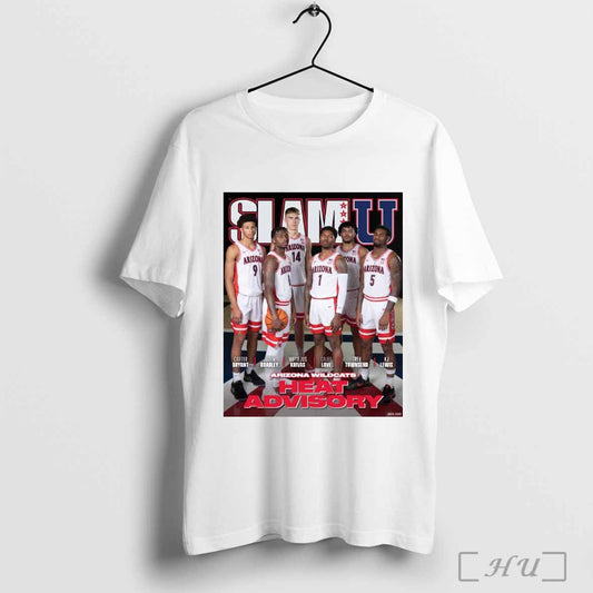 SLAM Cover Arizona Wildcats Heat Advisory Bryant Bradley Krivas Love Townsend Lewis Poster T-shirt