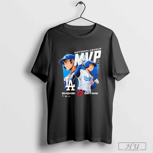 Shohei Ohtani Los Angeles Dodgers 2024 National League MVP Fanatics Exclusive Anime T-Shirt