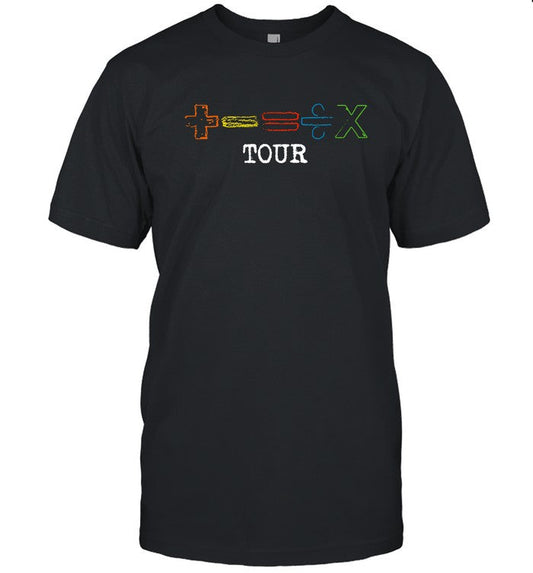 Ed Sheeran +-=Ã·Ã— Tour 2024 T Shirt_1