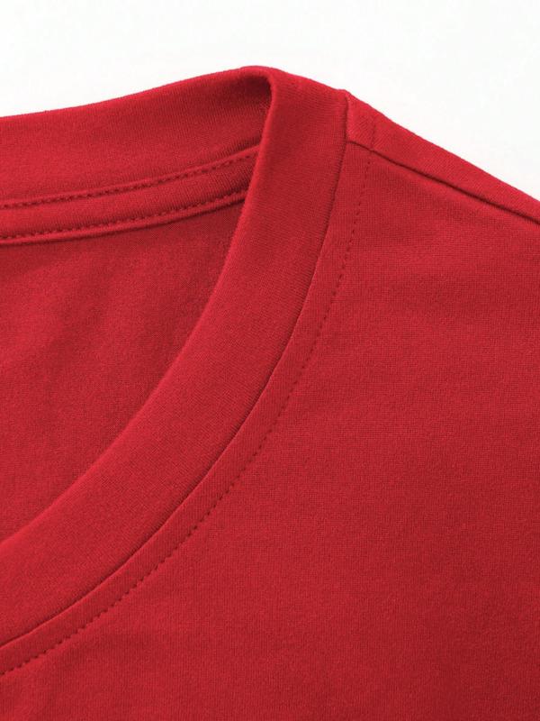 Men's Letter &Ã‚Â AnimalÃ‚Â Graphic Print Round Neck Tee, Regular FitÃ‚Â Casual Short Sleeve T-shirt for Summer, Men'sÃ‚Â Top for Daily Wear