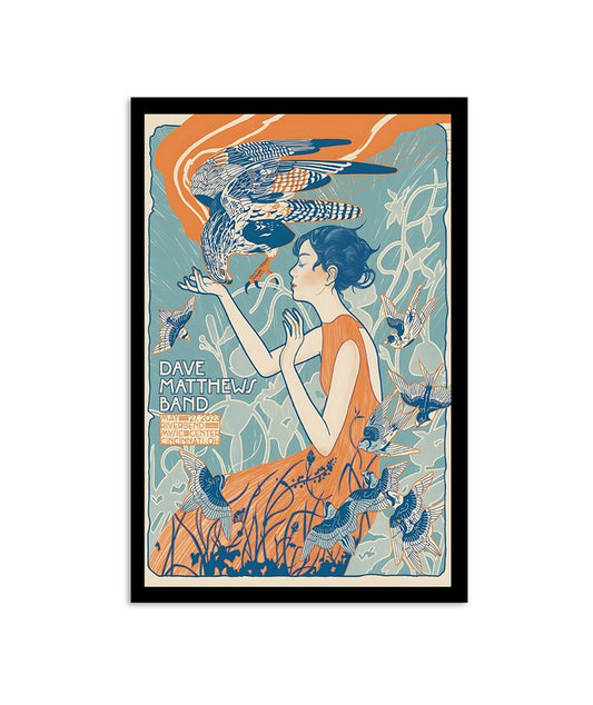 Dave Matthews Band May 27 2023 Riverbend Music Center Cincinnati Oh Poster