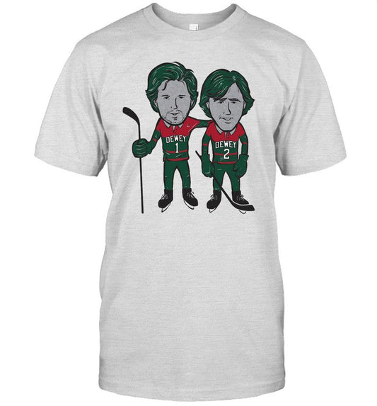 Limited Minnesota Wild SotaStick Meet The Deweys T-Shirt