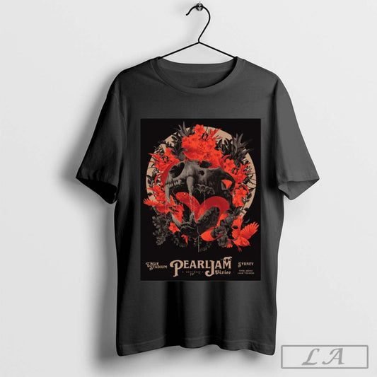 Poster Pearl Jam Pixies Teen Jesus And The Jean Teasers Nov 23rd Event 2024 At Engie Stadium Sydney t-shirt