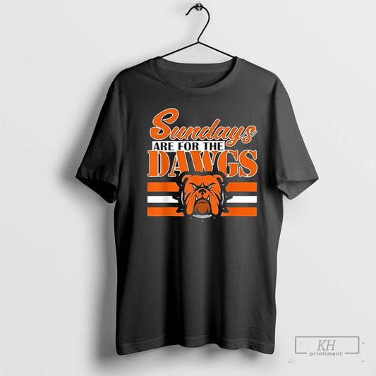 Sunday Are For The Cleveland Browns Dawg Pound Shirt