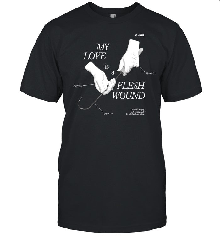 Ethel Cain My Love Is Flesh Wound Shirt Limited