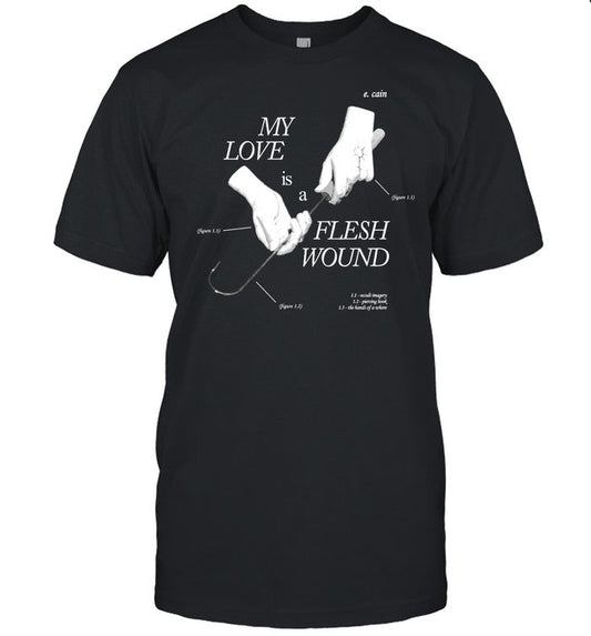 Ethel Cain My Love Is Flesh Wound Shirt Limited