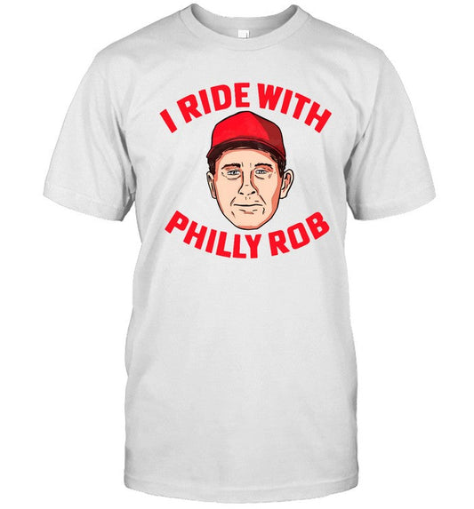 I Ride With Philadelphia Phillies Rob Tee
