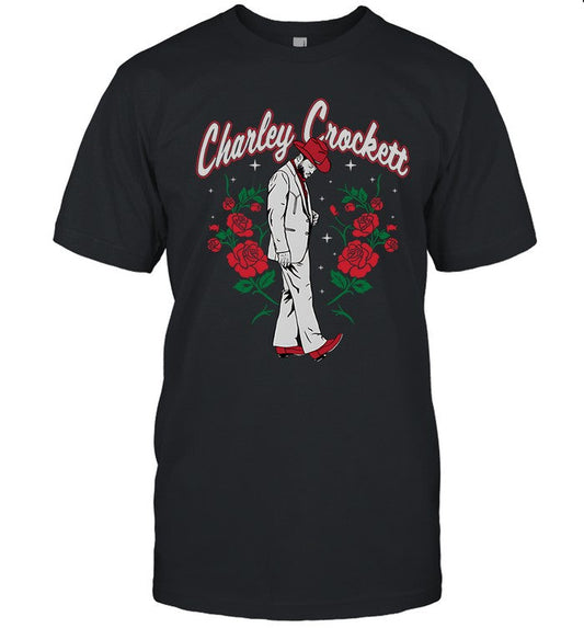 Limited Charley Crockett Rose Garden Shirt_1