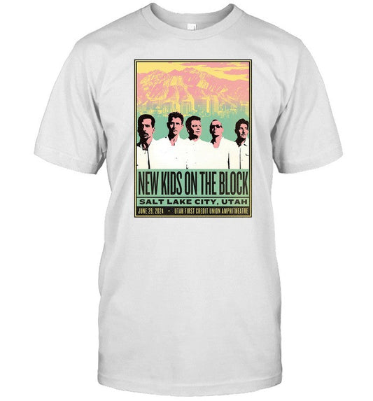New Kids On The Block June 29 2024 Salt Lake City Utah T Shirt